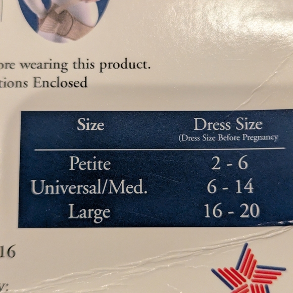 Soft Form Maternity Support Belt Size 16/18 L - Picture 10 of 12